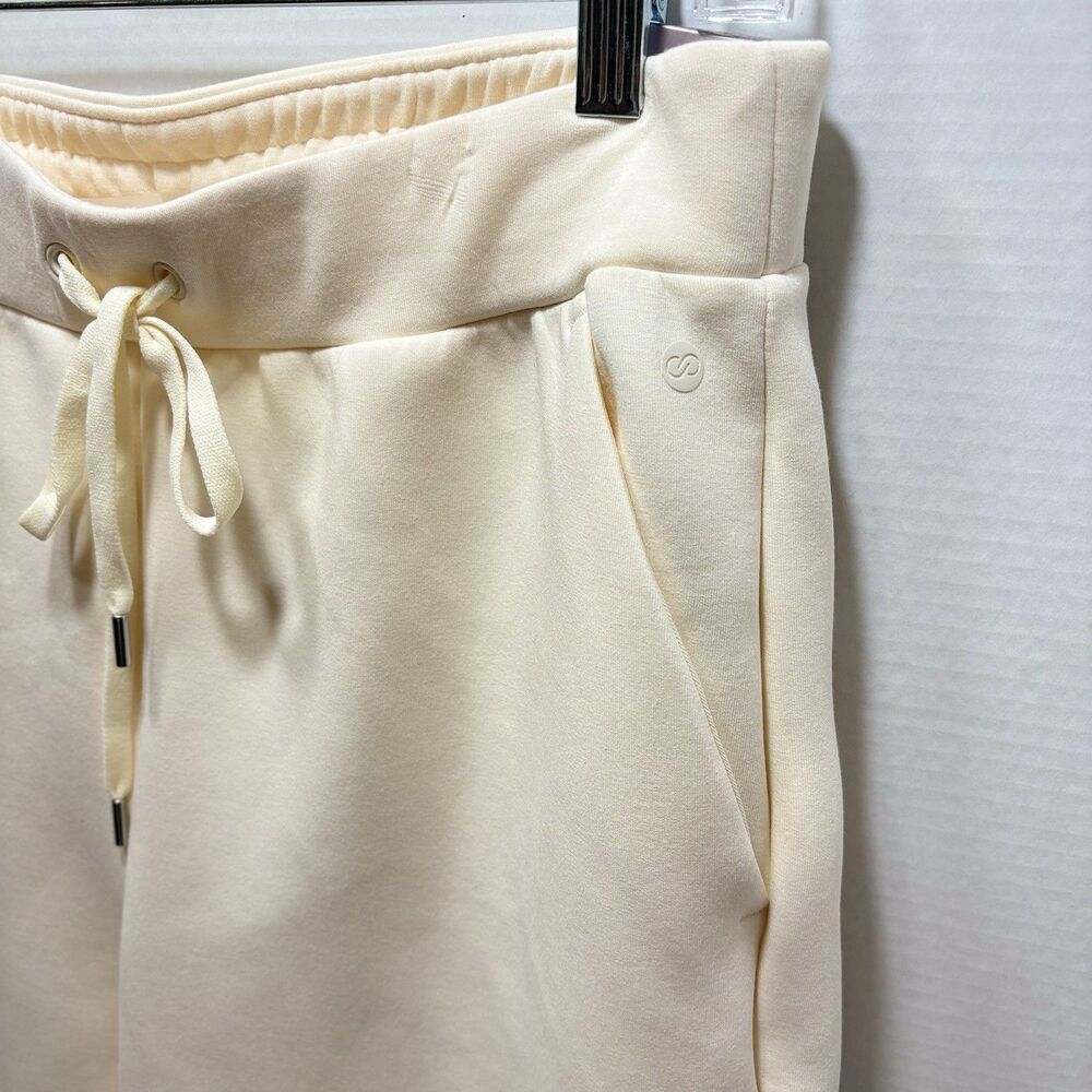 Calia Soft Scuba High-Rise Jogger Women’s Medium Cream Athleisure NWT - Picture 3 of 8
